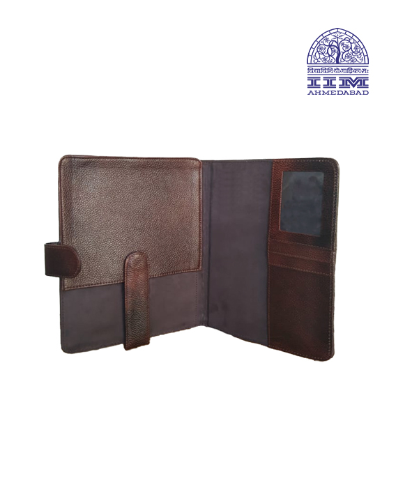 PLANNER  BROWN LEATHER